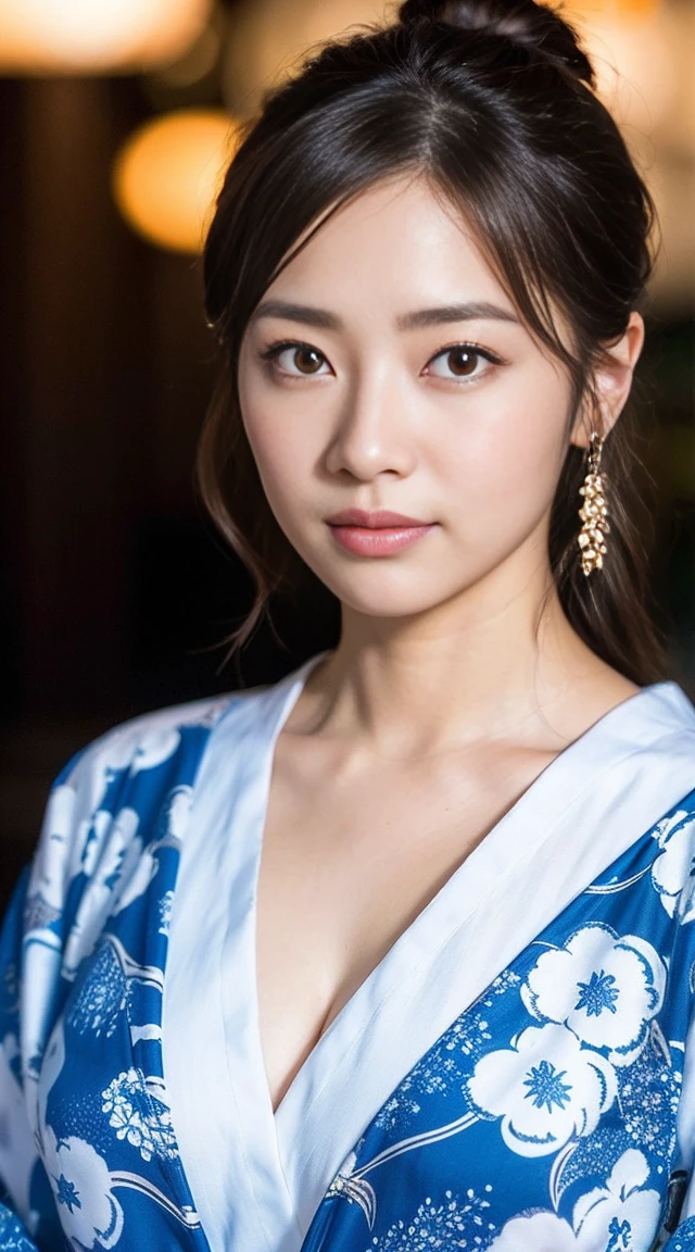 Dark brown hair、Light brown eyes、Japanese actress、 Lady、I am about 40 years old..、(Intricate details:1.2)、(Which is higher???:1.4)、 (Ultra-high resolution:1.2)、Ultra-high resolution、(Fine-tune)、(Detailed facial features)、Hmph、8k resolution、D cup size breasts、Long Hair、Hue、night、,Full body photo、firework、yukata、firework大会、日本のfirework、日本のyukata、band、Summer in Japan、yukata姿、Updo、