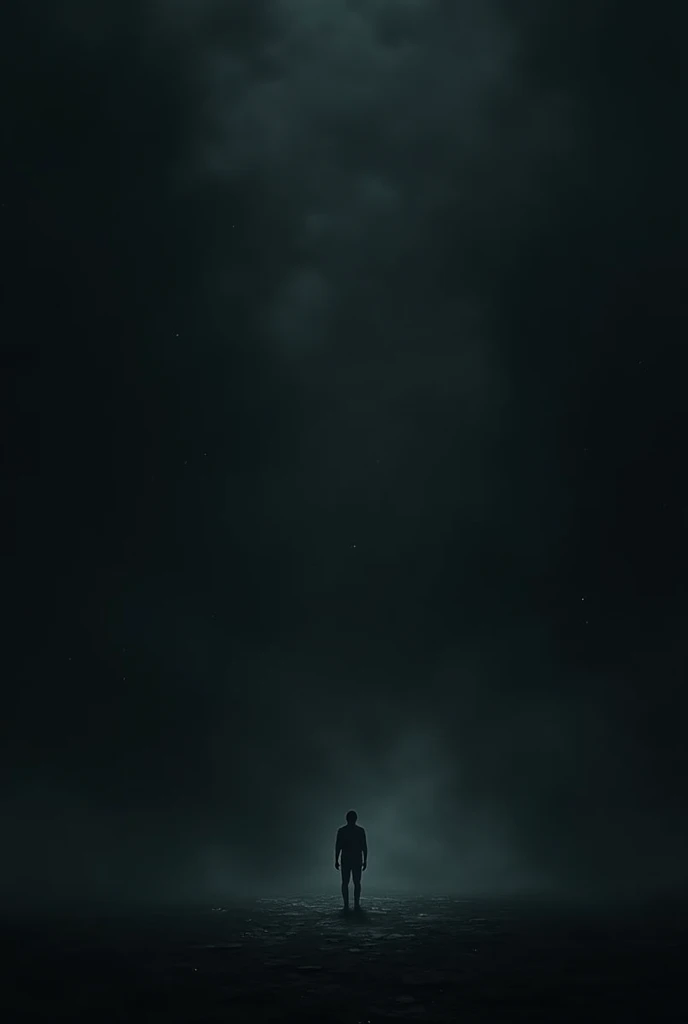 lost in a vast darkness.