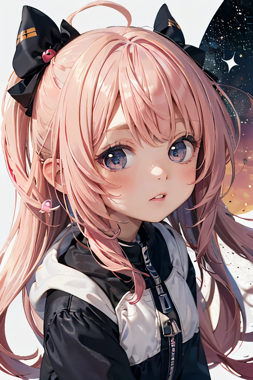 Momoko Sakura colorful style, Simple Line Initialism，Abstract art，Urban Background, (((The most beautiful girl of all time))), (((chibi))), Sweet face. Lips in love, colorful hearts, kawaii design, (((Dark Eyes))), (((Cute Aliens))), (((ranning))), Mars, The background is space