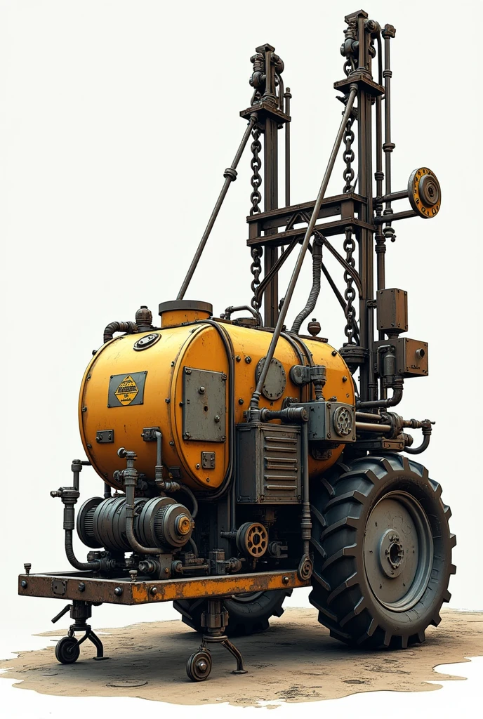 Chain with sprayer
