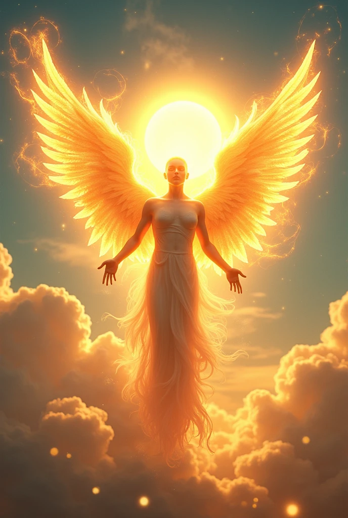 A Sun God angel