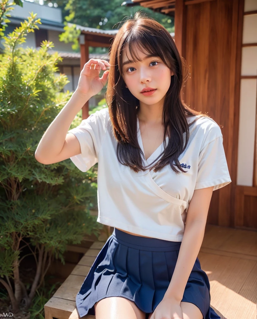 (natta:1.7), East Asian Architecture, 2womanl,Selfie,((Two women in love:1.3)),kiss,Sleeping on a tatami mat,((Realistic skin without makeup:1.5)),((Bare breasts and thighs visible through the gaps in her uniform)),(Uniform partially wet with sweat stains:1.3),Small head,((She is flipping up her skirt:1.5)),((Spreading her legs))、((Beautiful thighs))、I'm opening my mouth a little、(Erect nipples:1.2), brunette color hair,Medium Short Hair、((innocent)),(hair between eye), Lip flap, ,Beautiful fingers,Beautiful long legs,Beauty Body,Cute nose,Beautiful character design,perfect eyes,face perfect,looking at viewert,(Innocent_Big_eyes:1.0),They are raising their hands and having fun.,(light_Smile:0.3),((In the middle of taking off your underwear:1.2))、((Bold Pose))、Open atmosphere、Intimate atmosphere、Half-taken clothes、Shy expression、Embarrassing、((Her clothes are disheveled and her skin is showing))、offcial art,Very detailed CG Unity 8k wallpaper,Perfect litthing,highly colorful,Bright_front_Face_Lighting,(tmasterpiece:1.0),(Best_quality:1.0), 超A high resolution,4K,ultra - detailed, photography of, 8k, nffsw, hight resolution, absurderes:1.2, Kodak portra 400, film grains, the background is blurred, bokeh:1.2, Lens Flare Glow, ( Vibrant_colour:1.2) (Beautiful,Large_breasts:1.4), (Beautiful_Face:1.5),((full body)),8k,Raw photo, 、Relax at a ryokan in Japan、The background is the open-air bath at night at a hot spring inn (Girls are not subjects:1.3) (Hair after a bath:1.3),(Hair is wet:1.3) ((Girls are not subjects:1.2))((Draw a wide night background:1.2),((Simple Japanese high school uniform:1.5)),((The background is the entrance living room、At night, Overlooking the inn's large and beautiful gardens..:1.3)),((8th class))、 ((Beautiful shiny straight short long:1.5)) sixteen years old、((Beautiful shiny straight short long:1.5))、(private),(Photos taken by lovers)、(Sophia Lillis)、(Secret photos)、((Beautiful barefoot))、((Relaxed and bold posture))