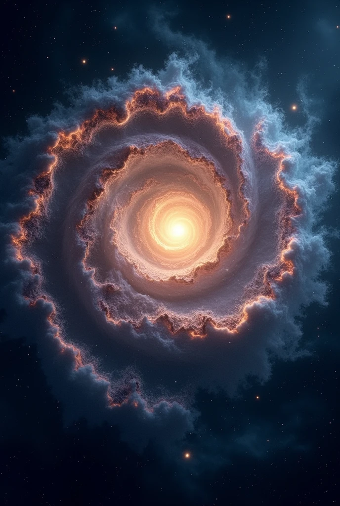 A stunning photograph of a spiral galaxy.
