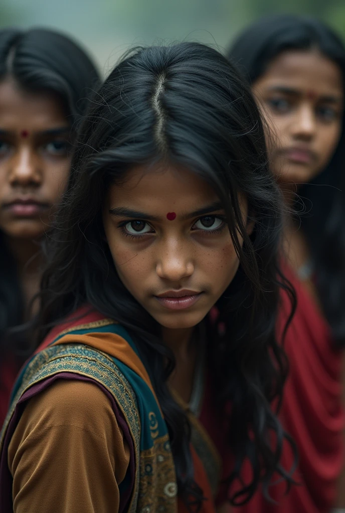 Too many Indian girls with sad face