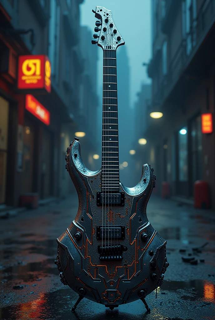 Metal Cheetah Guitar