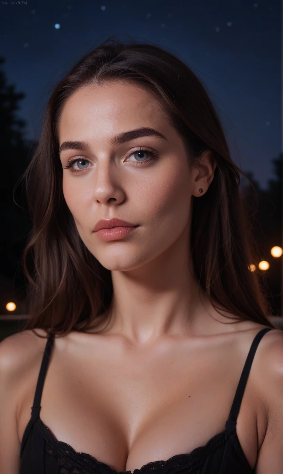 score_9, score_8_up, score_7_up, score_6_up, score_5_up, score_4_up, realistic style, photo, photorealistic, high detail, (sharp), BRAKE, portrait, predator , looking at viewer, (night, dark sky), (high detail face), cinematic photo, film grain