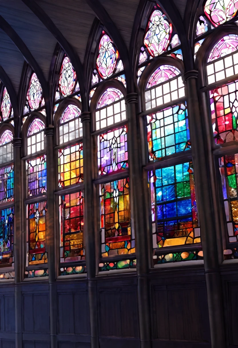 make a stained glass window with nsync.