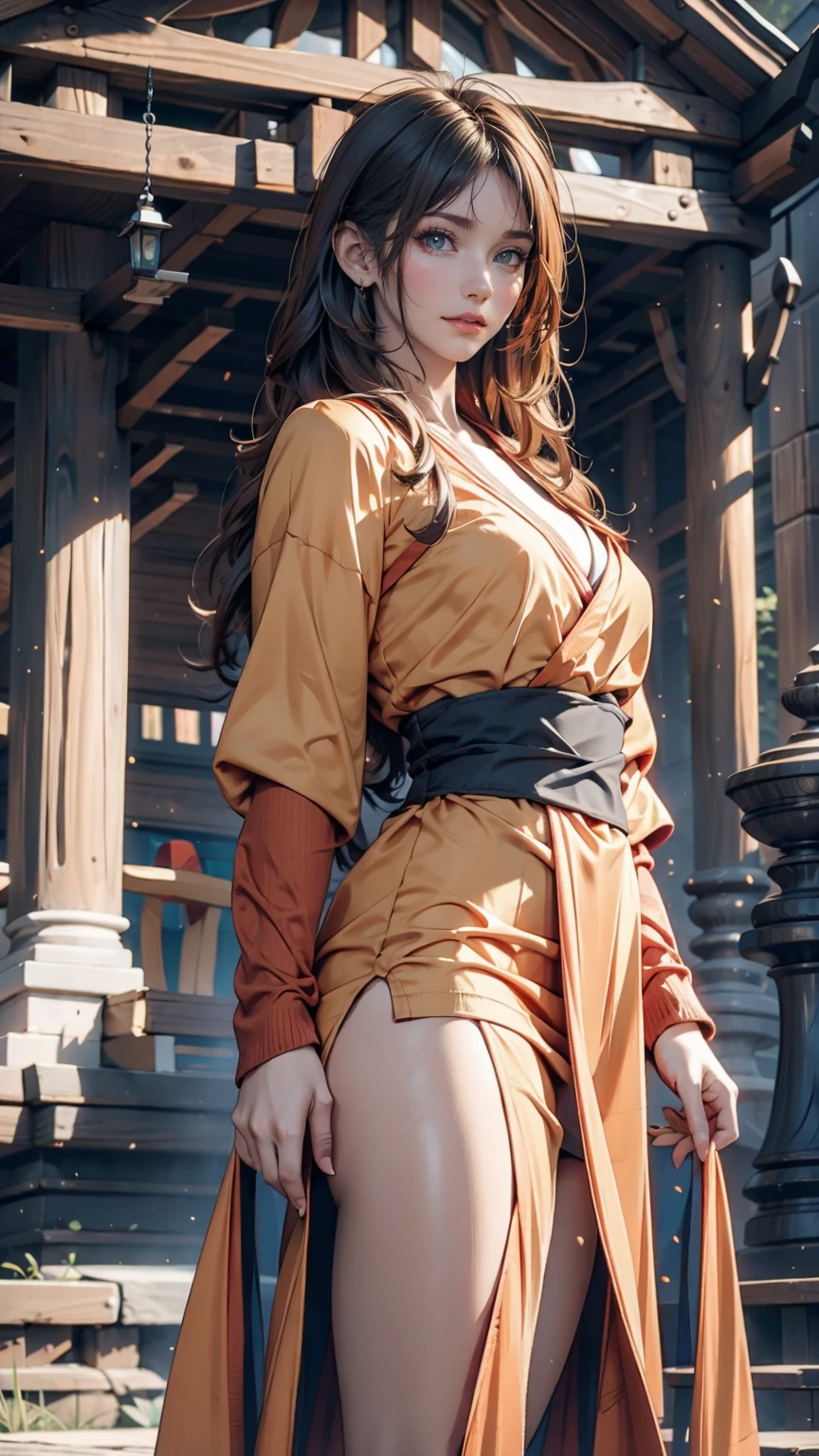 One person, (Super Saiyan:1.3),Hanfu,