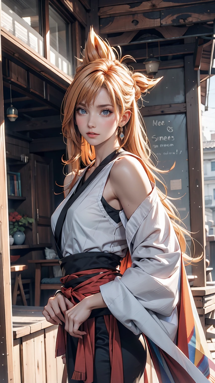 One person, (Super Saiyan:1.3),Hanfu,