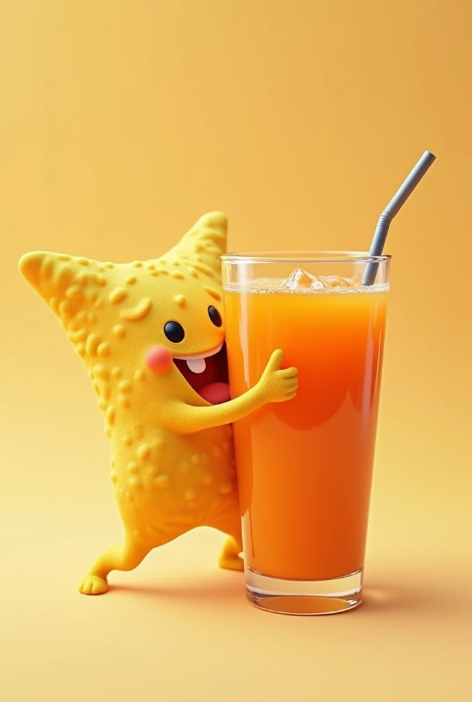 Nachos logo smiling hugging an orange drink with the title "Everything that Vershis"
