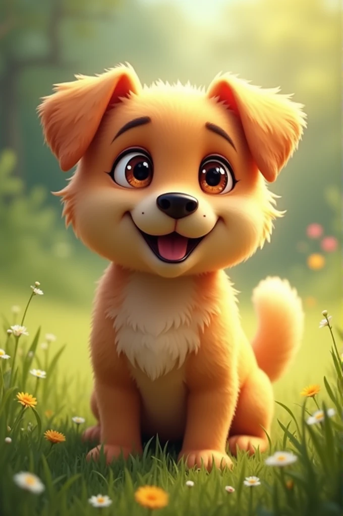 A dog