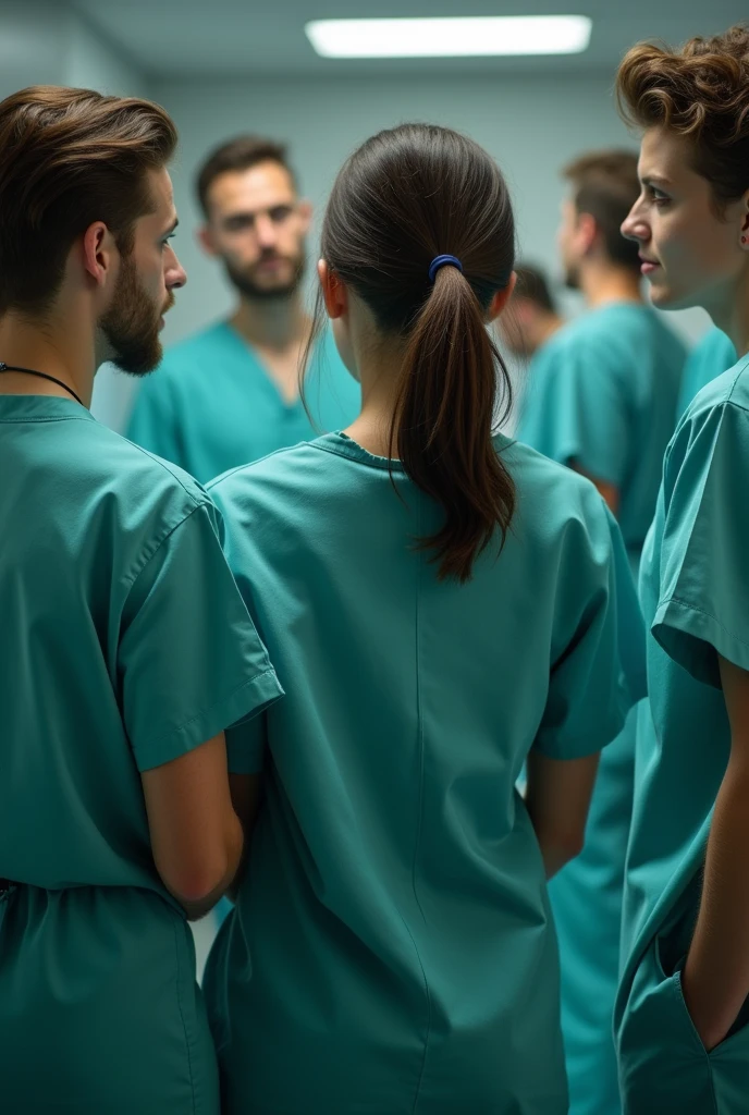 Many people together raped a female doctor