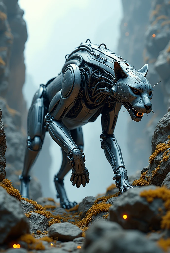 Metal Cheetah Rock