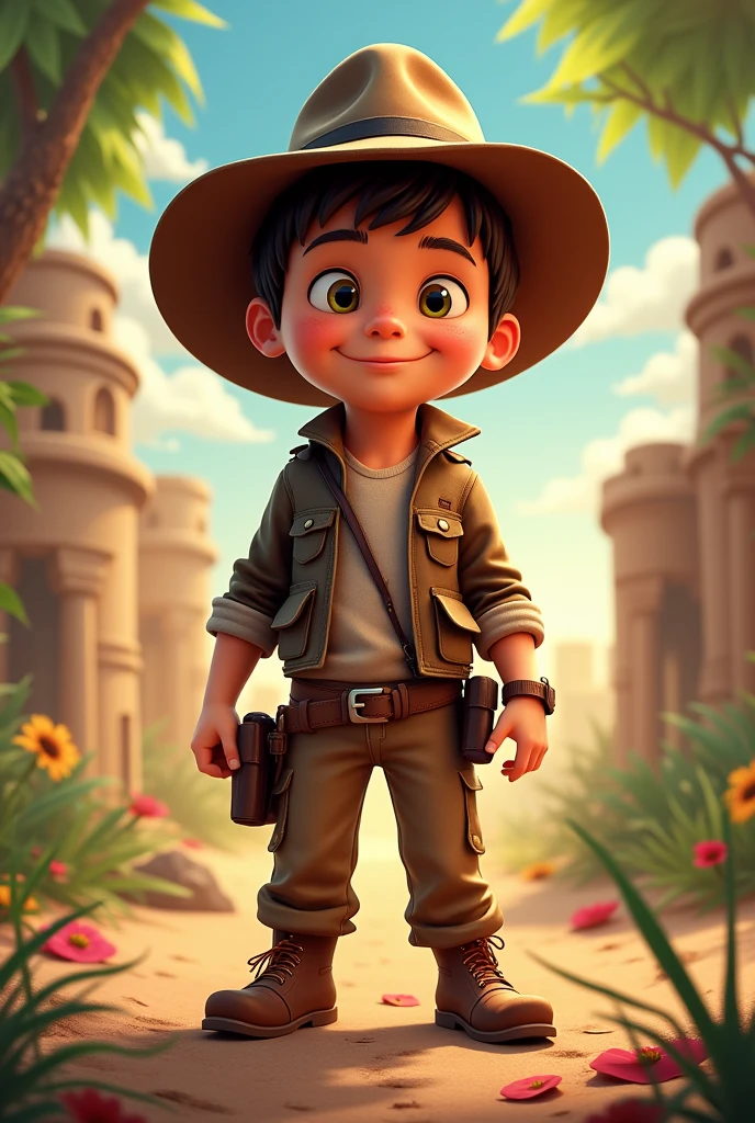 Sulicate Logo Name TheKidAdventure Animated Indiana Jones Costume