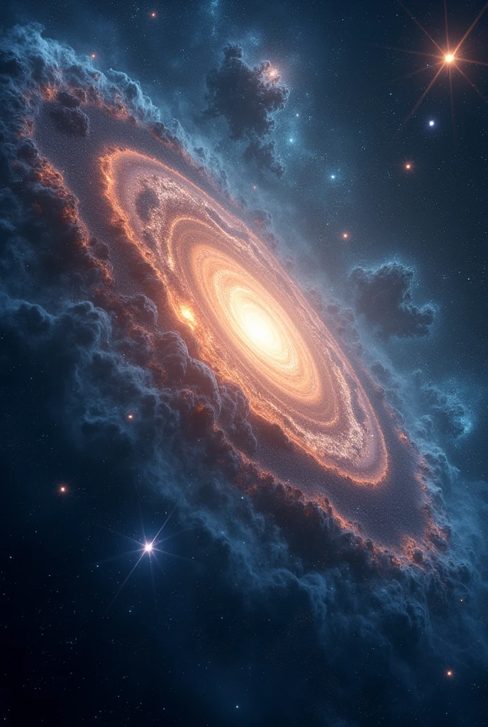 A stunning real photograph of the cosmos