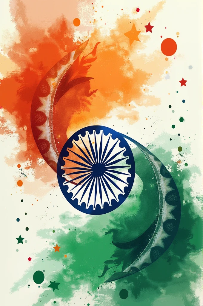 I want 78th indipendance day tri colour poster organized by VSRW ASSOCTION OFFICE BARRERS...time 7;30 am, date 15 aug 2024, venu badminton court,