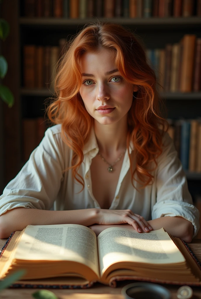 Photo of a young female historian