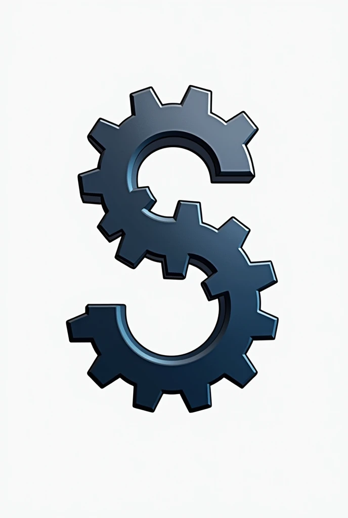 Create a logo with gears for a company, Her initials are S&I, Industrial Solutions