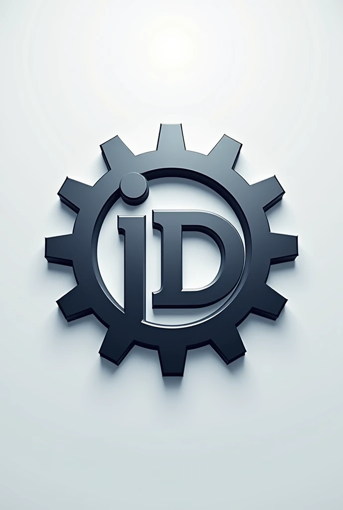 Create a logo with gears for a company, her initials are I, Industrial Solutions