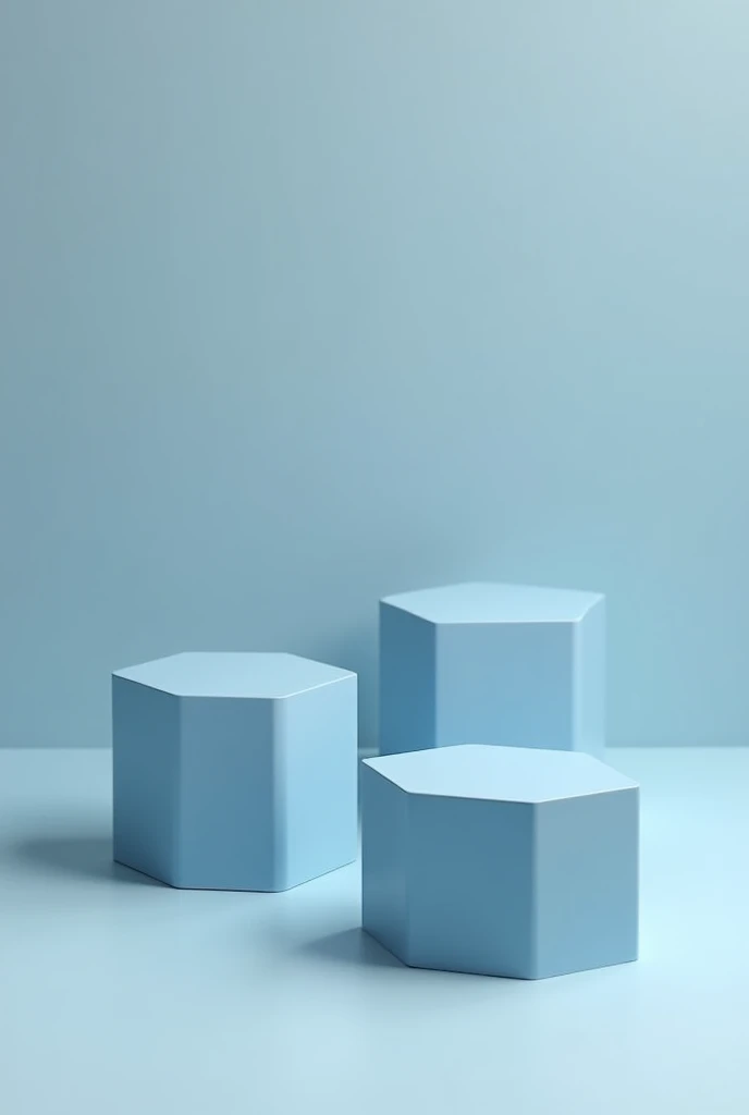 Minimal Blue Small Stools