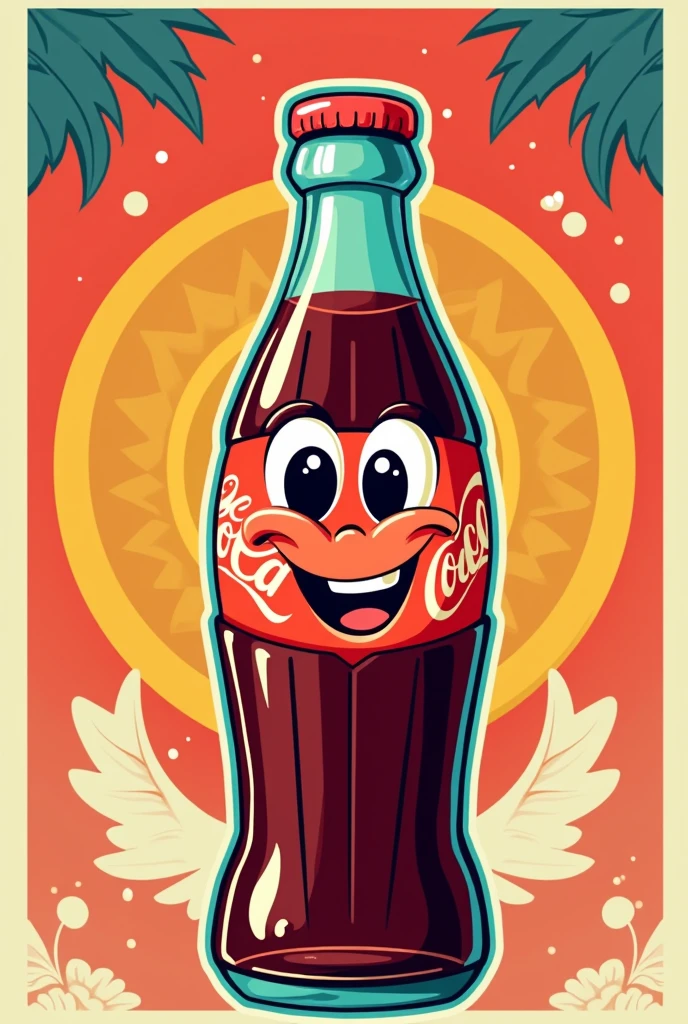 Create a logo for a soda shop called chuylu that sells Coca Cola