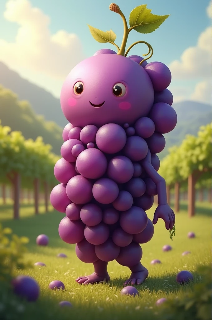 Humanized grape