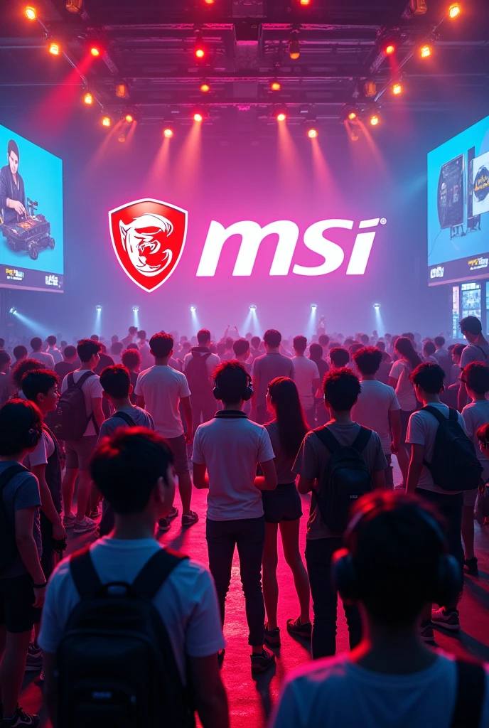 msi gaming anniversary party 