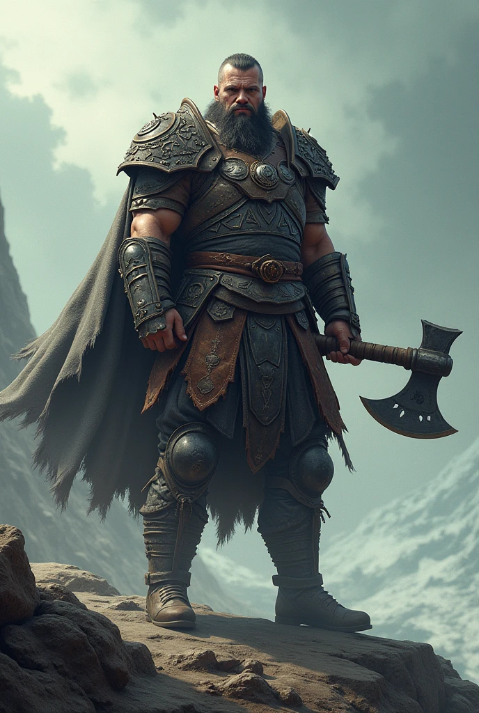 warrior with ax