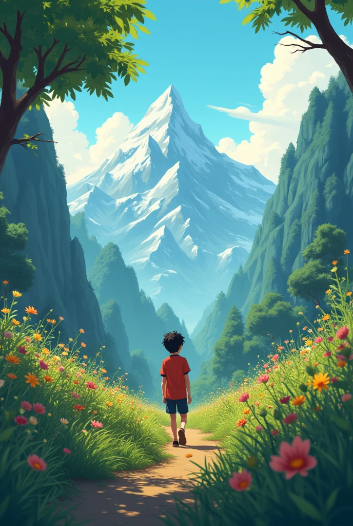 The short film follows the journey of Leo, a human, as he learns to accept life's imperfections and find beauty in nature., even in the most unexpected places.. Animated cartoon 4k