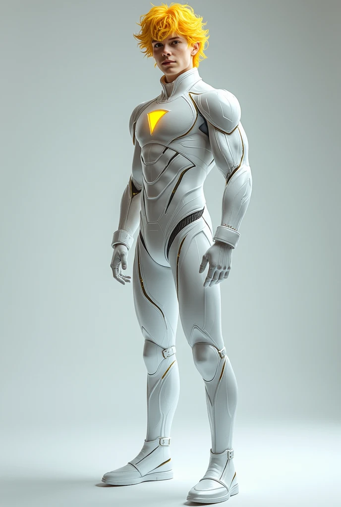 full full body photorealistic handsome hunky fractal masculine titans white haired helio boy.. wearing white diamond transparent crystal chrome glass super suit , look at camera, detailed face parts,, studio as background, Freestyle Pose, Happy Expression, perfect anatomy, symmetric body,, 18 years old, :: high detail, a lean athletic body, realistic, human skin, extremely detailed fingers, chad chin,, masculine, human skin, (eyes contact), gorgeous, Attractive. super bulges in action