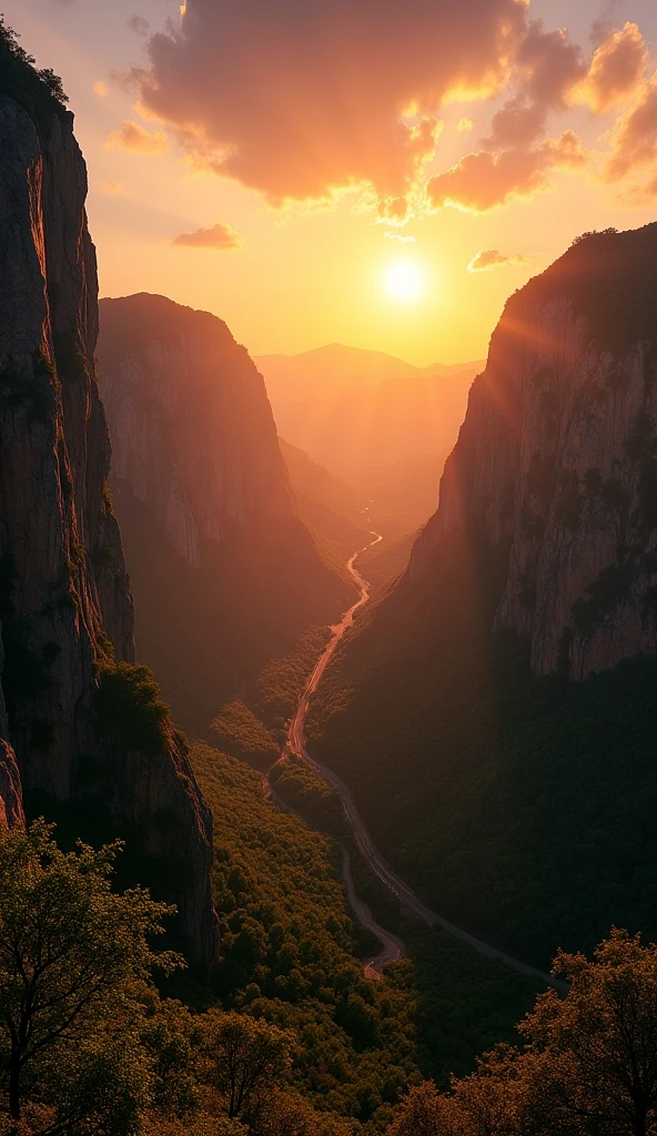 Sunrise over the Redoma de Valle de la Pascua, Guárico state 