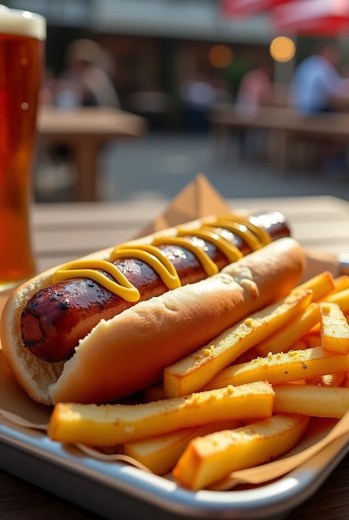 Hotdog classis more potato 