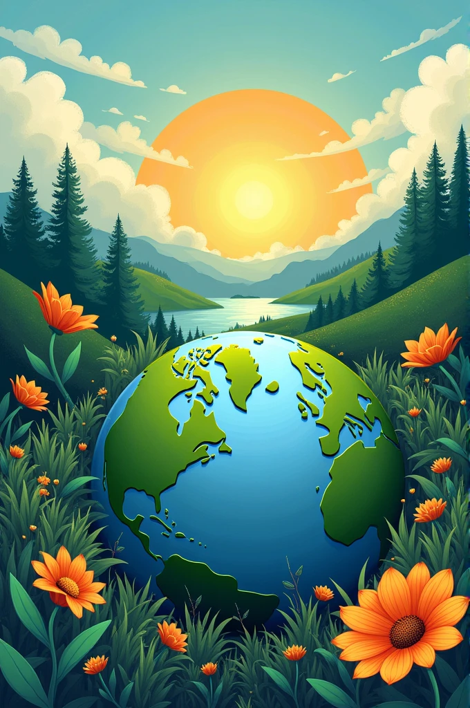 make a poster safe earth