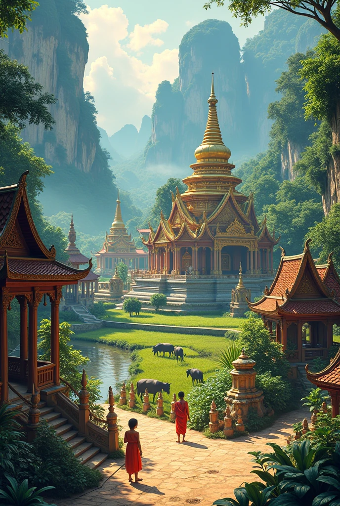Create a wallpaper about Laos for me.