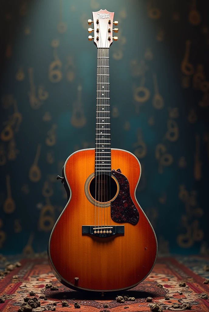 I'm the guitar of the most famous musicians , The message I want to convey is that music exists real very real , 48k usa kla regla dde los tercio