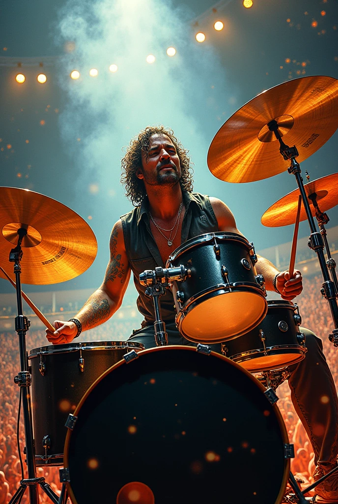 I am the drummer of the most famous musicians , The message I want to convey is that music exists real very real , 48k usa kla regla dde los tercio 