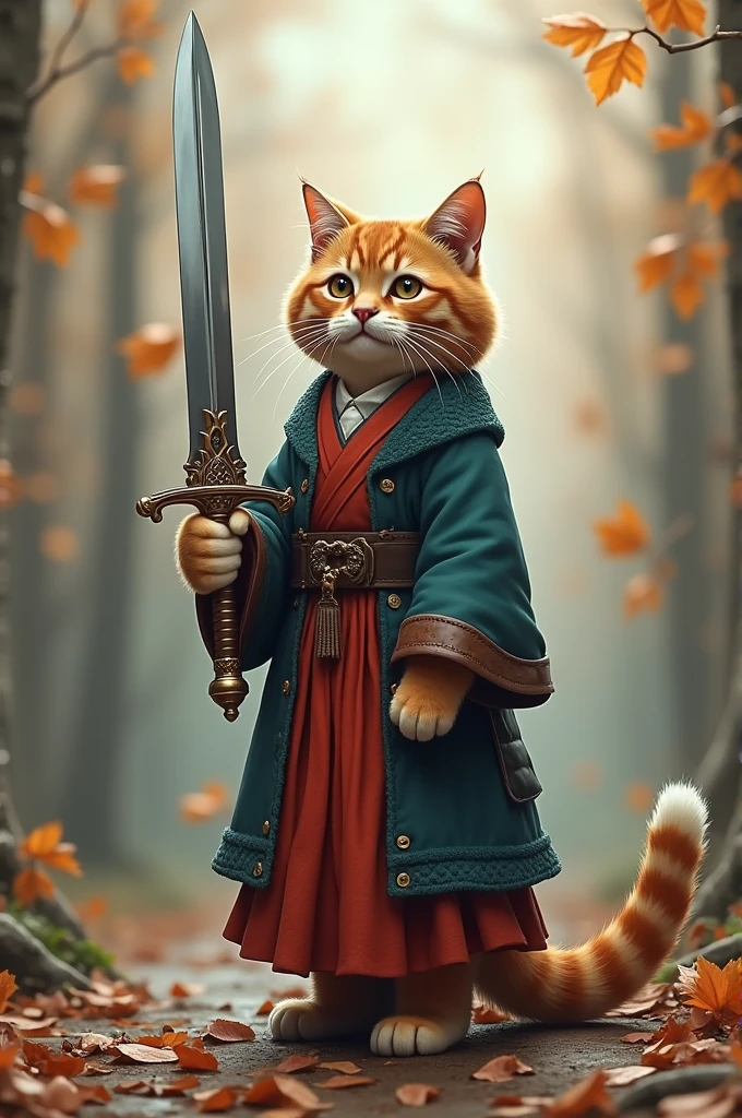 A cat sword