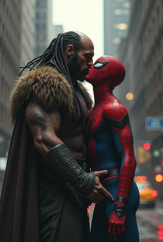 Kraven the Hunter vs Spider-Man but they kiss