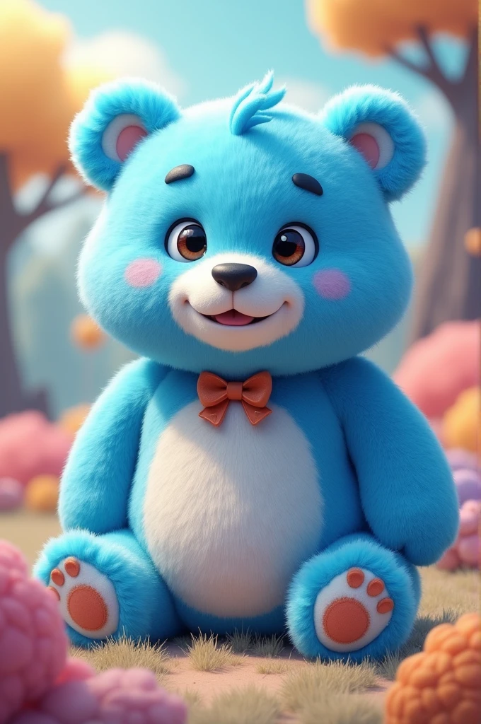 Blue bear
