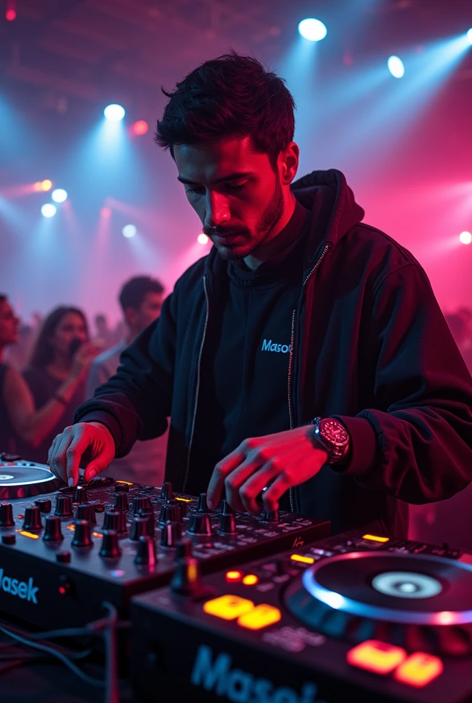Create a photo for a DJ
