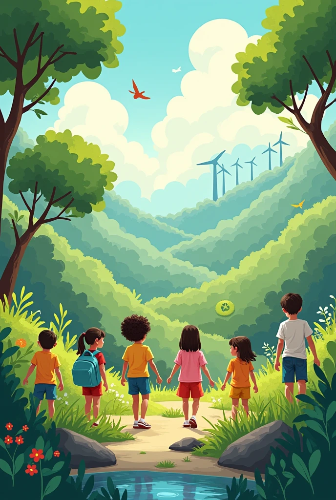 Improving the image of companies in environmental care for children
