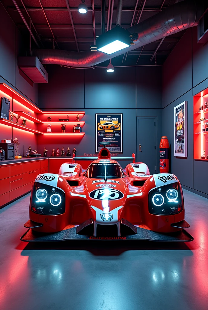 Bedroom about racing car