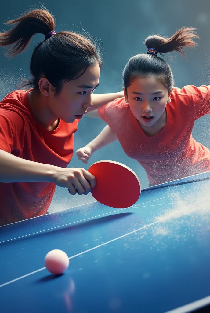 Wang Chuqin and Sun Yingsha