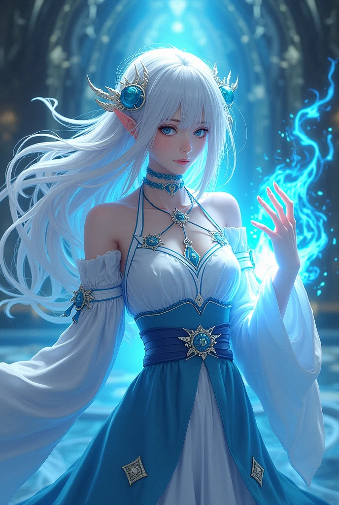 Satoru Gojo in a female version