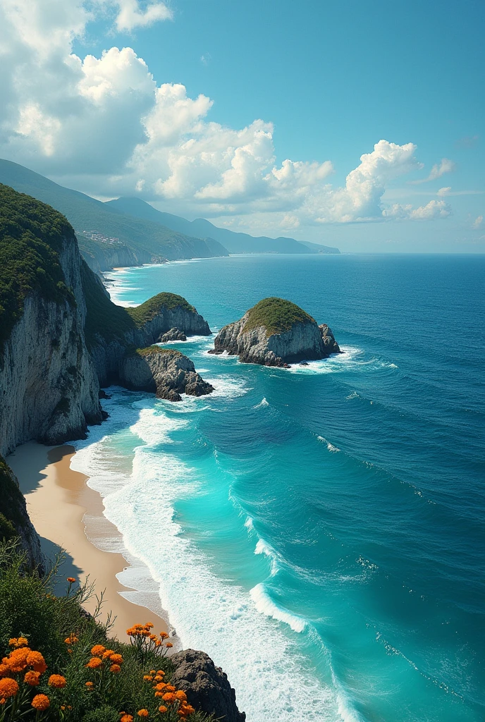 create an image written SEAART