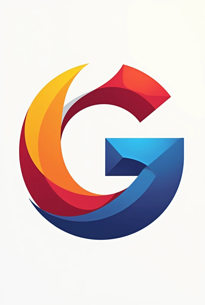 Logos with C and G using primary colors