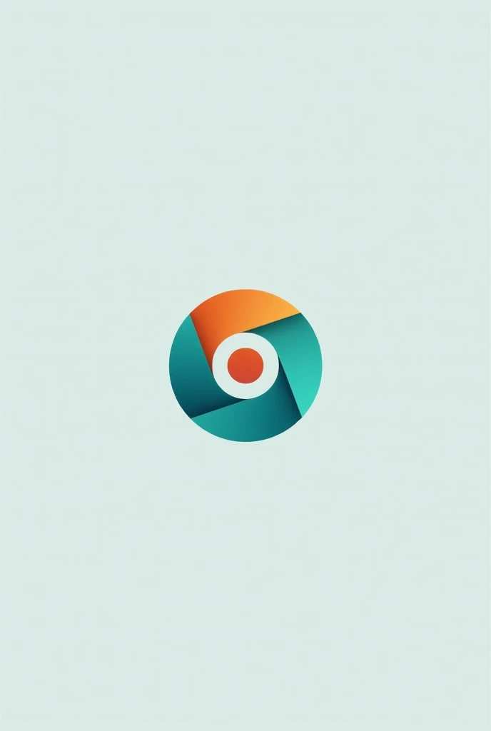 create a logo with camera and microphone elements using this color range #3BF1F5 ; #F58026; #B0DCF5, include it in the funds