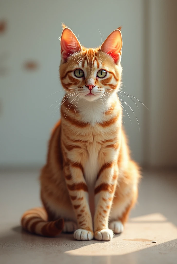 one cat