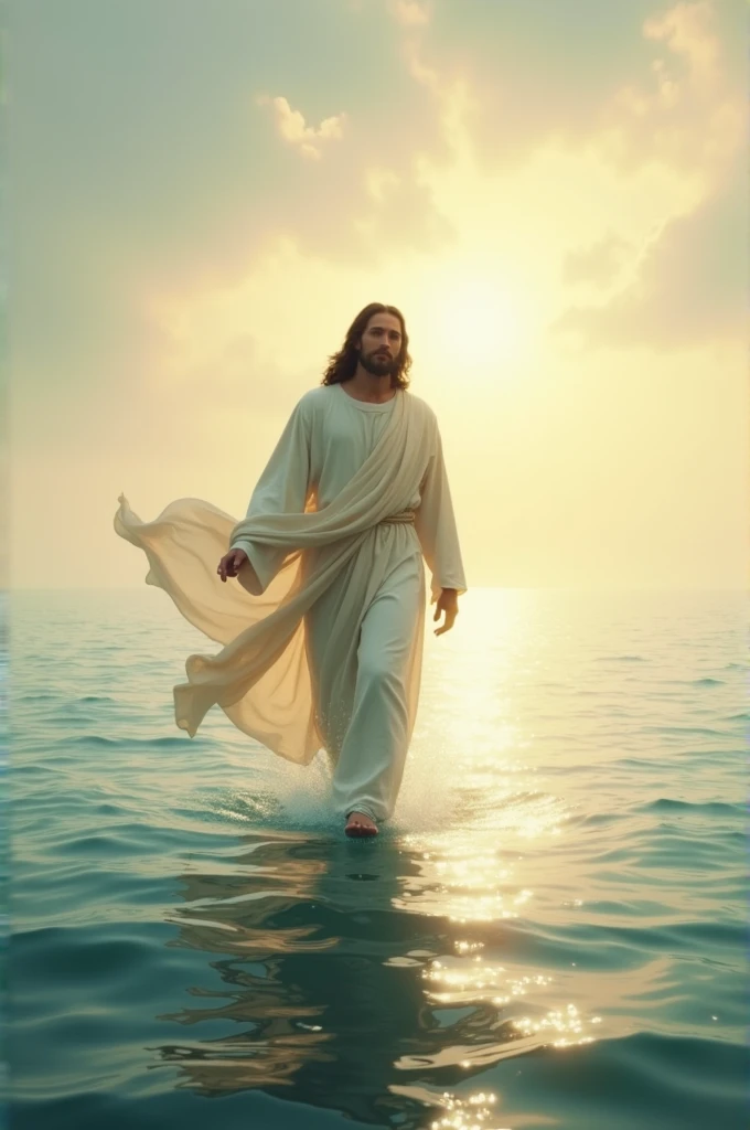 Jesus on the water