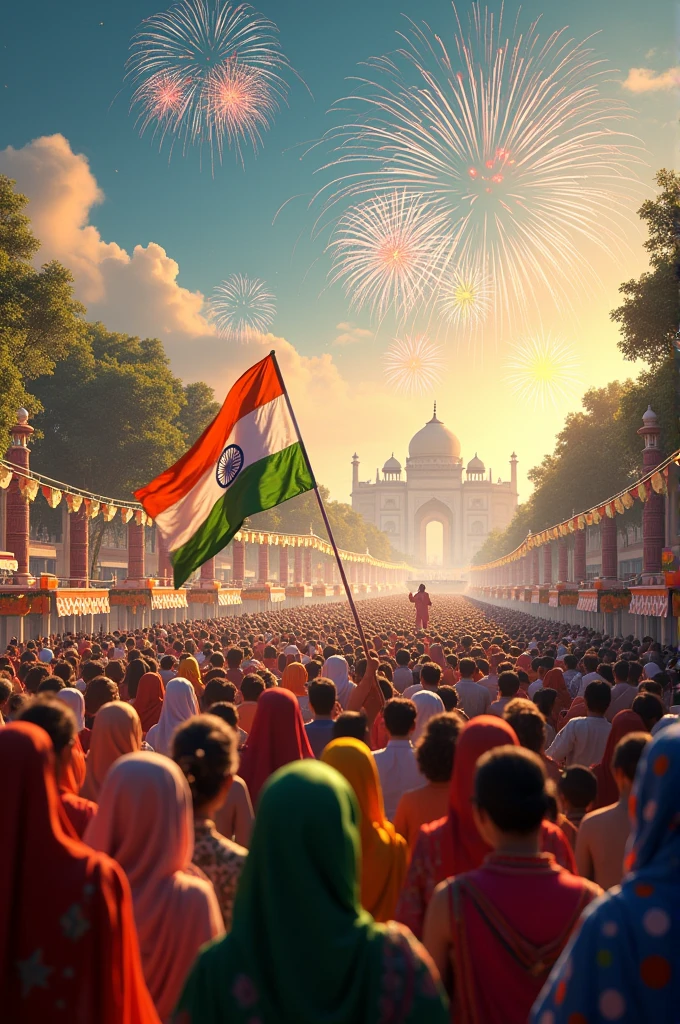 india's independence day on earth